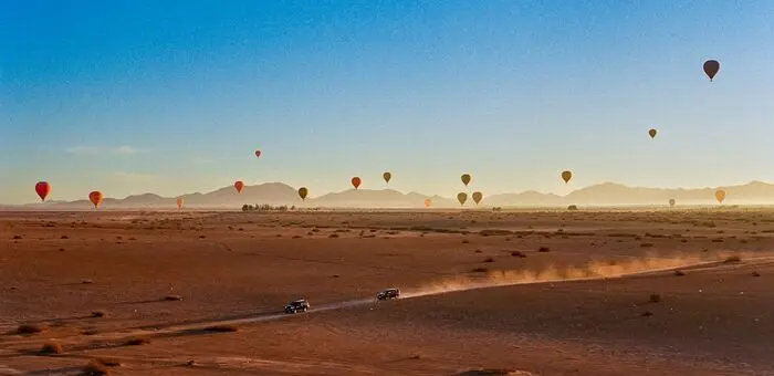 Excursion et mise à disposition chauffeur au Maroc — désert d'Agafay